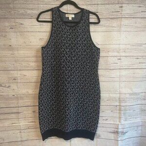 Michael Kors Logo Jacquard Tank Dress Size XL